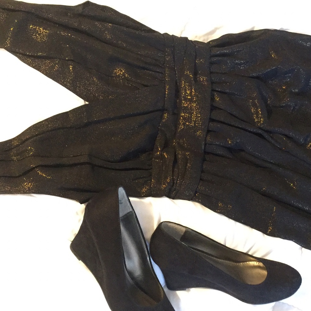 Black & Gold Dress